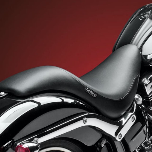 SELLA LE PERA SILHOUETTE SMOOTH SEAT HARLEY SOFTAIL FXSB 13-17 - RETRO