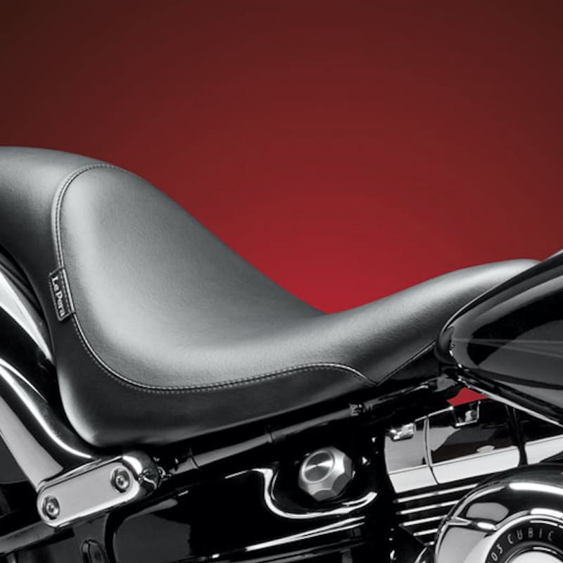 SELLA LE PERA SILHOUETTE SMOOTH SEAT HARLEY SOFTAIL FXSB 13-17