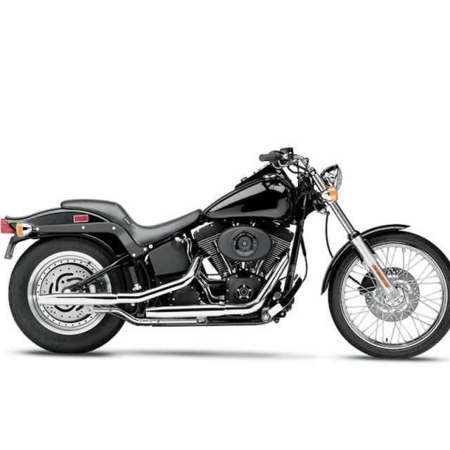 LE PERA SILHOUETTE SMOOTH FULL LENGTH SEAT HARLEY SOFTAIL 00-17 - HD