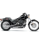 LE PERA SILHOUETTE SMOOTH FULL LENGTH SEAT HARLEY SOFTAIL 00-17 - HD