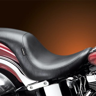 SELLA LE PERA SILHOUETTE SMOOTH FULL LENGTH SEAT HARLEY SOFTAIL DEUCE FXSTD 00-07