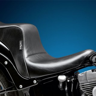 LE PERA CHEROKEE 2 UP CUSTOM SMOOTH SEAT HARLEY SOFTAIL 06-17