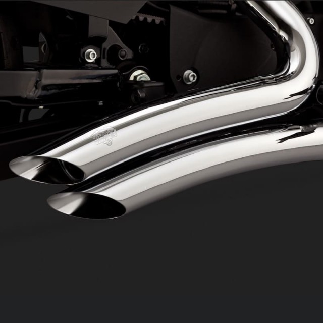SCARICHI VANCE HINES BIG RADIUS CROMO HARLEY SPORTSTER XL 14-21- DETTAGLIO