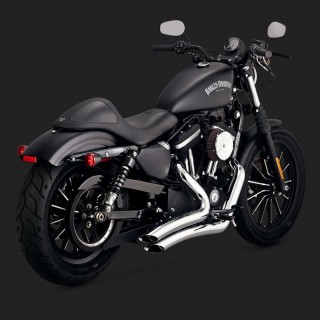 VANCE HINES BIG RADIUS CHROME EXHAUST HARLEY SPORTSTER XL 14-20