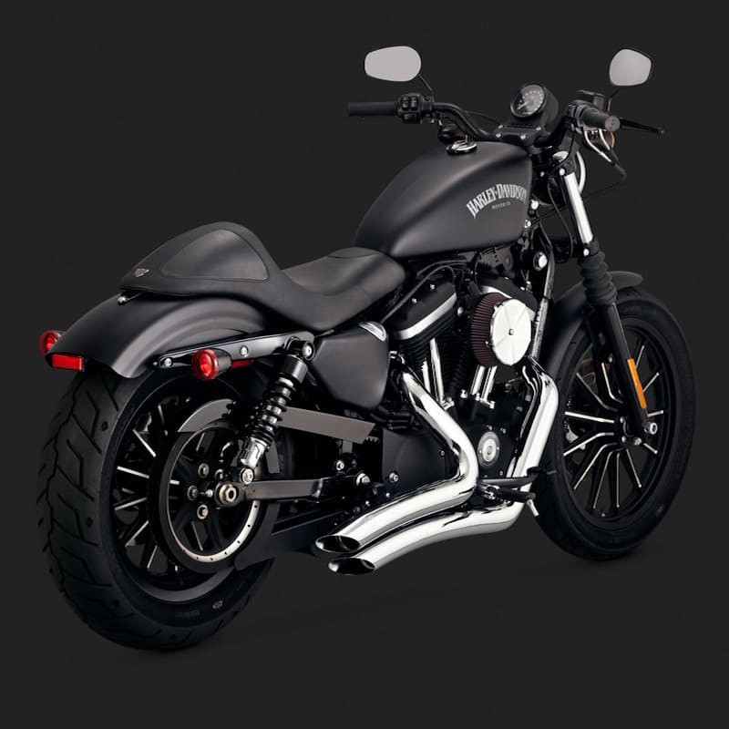 SCARICHI VANCE HINES BIG RADIUS CROMO HARLEY SPORTSTER XL 14-21