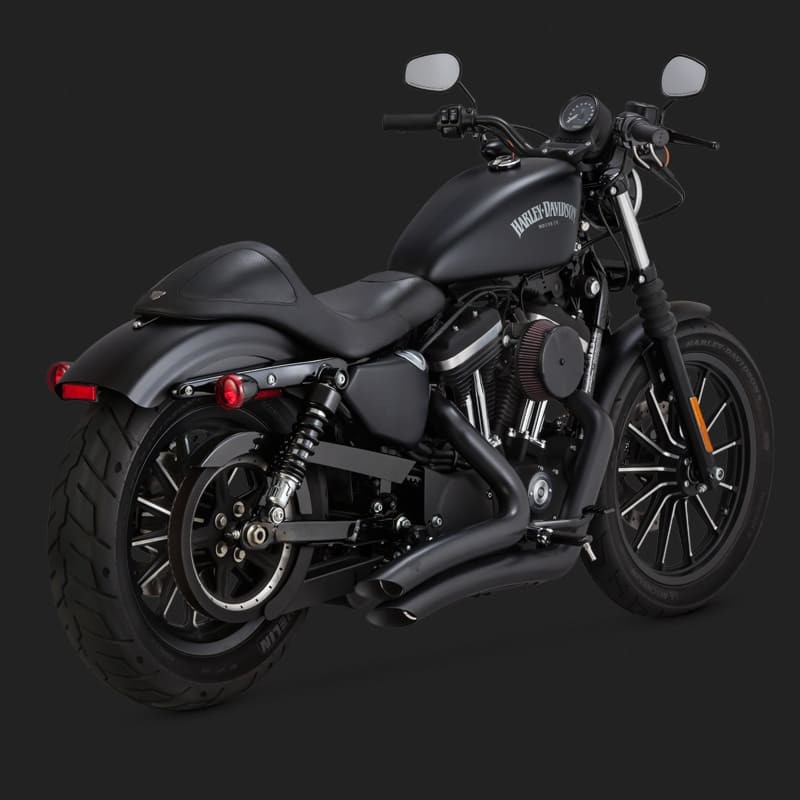 SCARICHI VANCE HINES BIG RADIUS BLACK HARLEY SPORTSTER XL 14-20