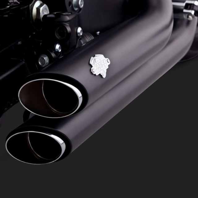 VANCE HINES SHORTSHOTS STAGGERED BLACK EXHAUST HARLEY SPORTSTER XL 14-20- DETAIL