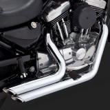 SCARICHI VANCE HINES SHORTSHOTS STAGGERED CROMO HARLEY SPORTSTER XL 99-03 - DETTAGLIO