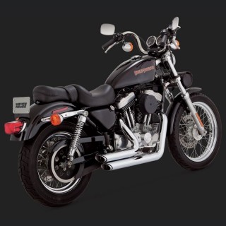 SCARICHI VANCE HINES SHORTSHOTS STAGGERED CROMO HARLEY SPORTSTER XL 99-03