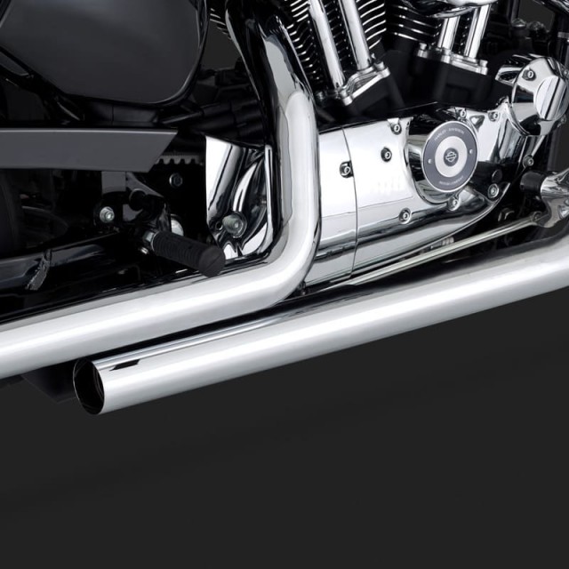 VANCE HINES STRAIGHTSHOTS EXHAUST HARLEY SPORTSTER XL 04-13 - DETAIL