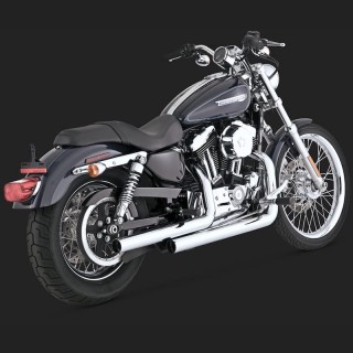 VANCE HINES STRAIGHTSHOTS EXHAUST HARLEY SPORTSTER XL 04-13