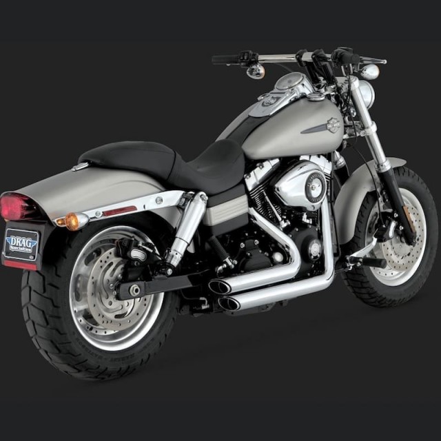 SCARICHI VANCE HINES SHORTSHOTS STAGGERED CROMO HARLEY DYNA 06-11