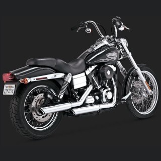 TERMINALI VANCE HINES TWIN SLASH 3'' SLIP-ONS CROMO DYNA 91-17