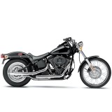 LE PERA SILHOUETTE SMOOTH SOLO SEAT HARLEY SOFTAIL 00-07 - NIGHTRAIN