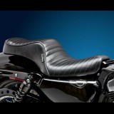SELLA LE PERA CHEROKEE 2 UP CUSTOM PLEATED SEAT HARLEY SPORTSTER XL 04-20