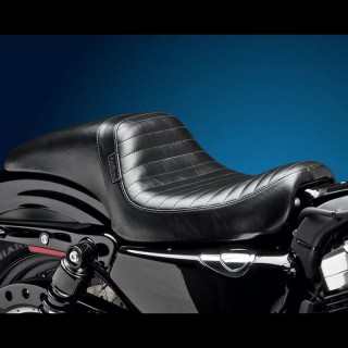 LE PERA DAYTONA FULL LENGTH PLEATED SEAT HARLEY SPORTSTER XL 04-20