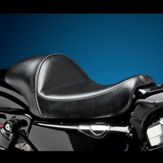 LE PERA STUBS CAFE SOLO SMOOTH SEAT HARLEY SPORTSTER 2004-2021