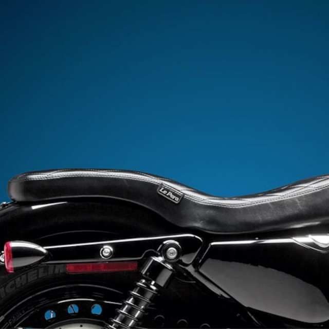 LE PERA COBRA TWO UP DIAMOND SEAT HARLEY SPORTSTER XL 04-20 - SIDE