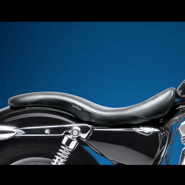 SELLA LE PERA KING COBRA SMOOTH FULL LENGTH SEAT HARLEY SPORTSTER XL 04-21 - LATO