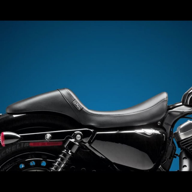 LE PERA DAYTONA LONG LEGS SMOOTH SEAT HARLEY SPORTSTER XL 04-20- SIDE
