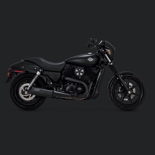 TERMINALE VANCE HINES HI-OUTPUT SLIP-ON HARLEY STREET 15-21- LATO