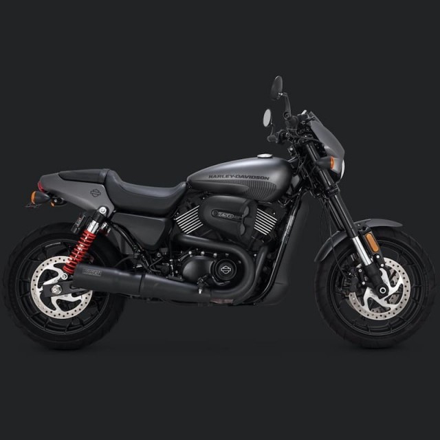 TERMINALE VANCE HINES HI-OUTPUT SLIP-ON HARLEY STREET 15-21- LATO