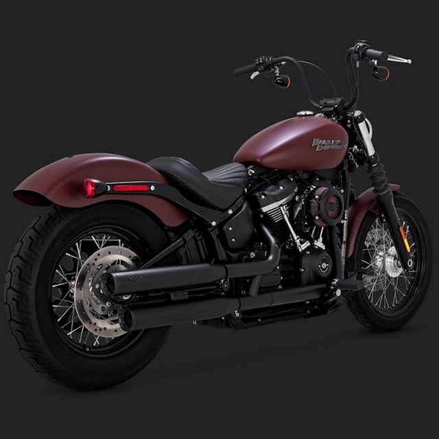 TERMINALI VANCE & HINES ELIMINATOR 300 NERI HARLEY SOFTAIL 2018-2021