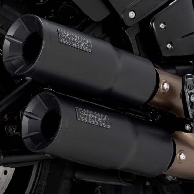 VANCE HINES HI-OUTPUT SLIP-ON MUFFLER HARLEY SOFTAIL 2018-2021 - DETAIL