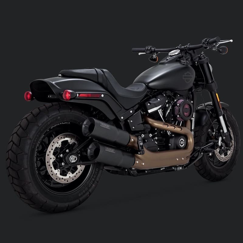TERMINALE VANCE HINES HI-OUTPUT SLIP-ON HARLEY SOFTAIL 2018-2021