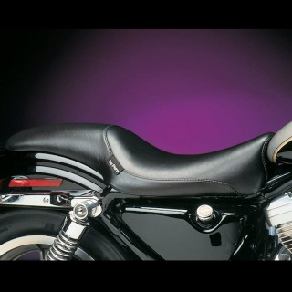 SELLA LE PERA SILHOUETTE LT FULL LENGTH SMOOTH SEAT HARLEY SPORTSTER XL 86-03