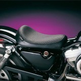 LE PERA SILHOUETTE BASKET WEAVE SOLO SEAT HARLEY SPORTSTER XL 86-03