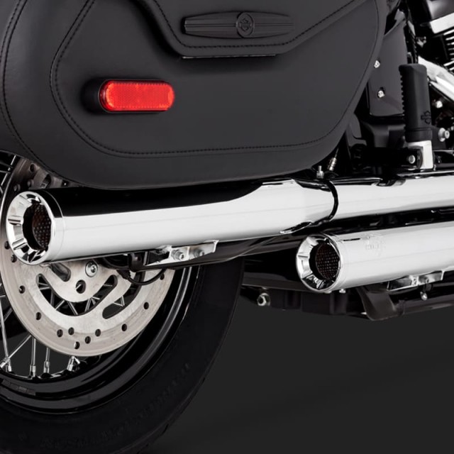 TERMINALI VANCE & HINES ELIMINATOR 300 HARLEY SOFTAIL FAT BOB-DELUXE-HERITAGE 18-21