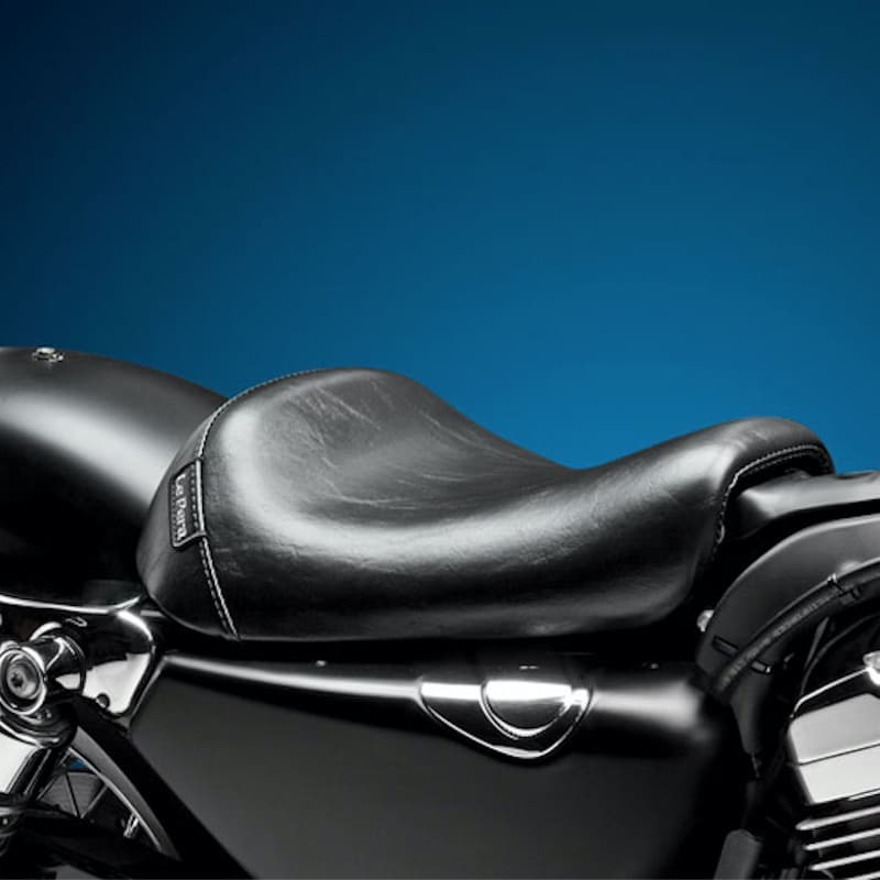 LE PERA BARE BONES SMOOTH SEAT HARLEY SPORTSTER XL 1200 10-20
