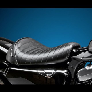 SELLA LE PERA BARE BONES PLEATED SEAT HARLEY SPORTSTER XL 1200