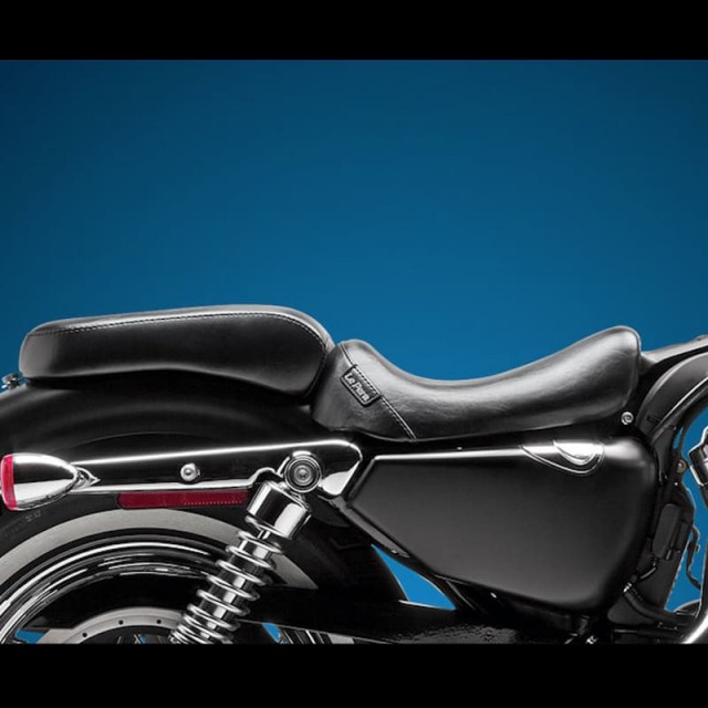 SELLINO LE PERA BARE BONES SMOOTH PILLION PAD HARLEY SPORTSTER XL 1200 - LATO
