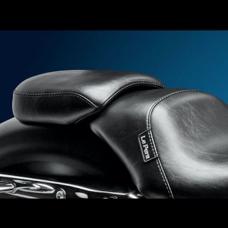 SELLINO LE PERA BARE BONES SMOOTH PILLION PAD HARLEY SPORTSTER XL 4,5