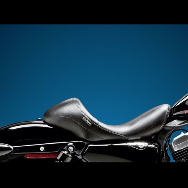 SELLA LE PERA AVIATOR SMOOTH SOLO SEAT HARLEY SPORTSTER XL 3,3 - LATO