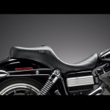 LE PERA MAVERICK 2-UP STITCH SEAT WITH BACKREST HARLEY DYNA - WITHOUT BACKREST SIDE