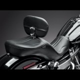 LE PERA MAVERICK 2-UP STITCH SEAT WITH BACKREST HARLEY DYNA - BACK
