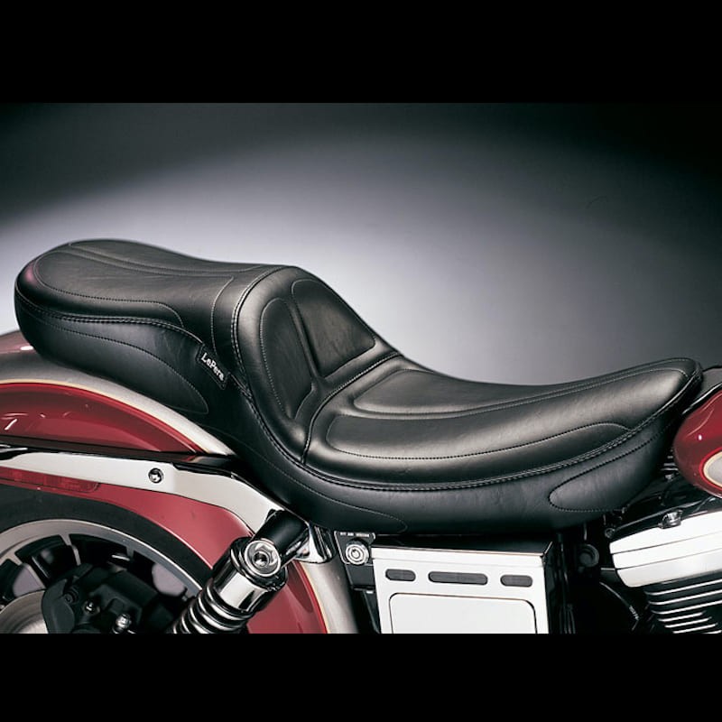 LE PERA MAVERICK 2-UP STITCH SEAT HARLEY DYNA