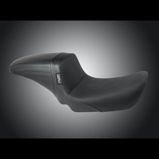 LE PERA KICKFLIP BASKET WEAVE SEAT HARLEY DYNA