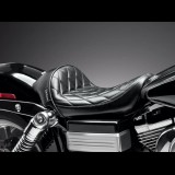 SELLA LE PERA STUBS CAFE DIAMOND SOLO SEAT HARLEY DYNA