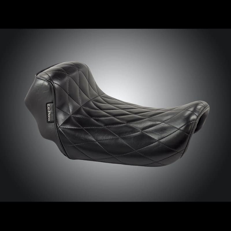 LE PERA SPROKET DIAMOND SOLO SEAT HARLEY DYNA