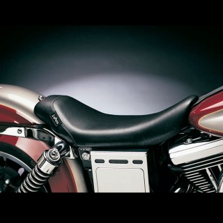 LE PERA BARE BONES SOLO SMOOTH SEAT HARLEY DYNA WIDE GLIDE