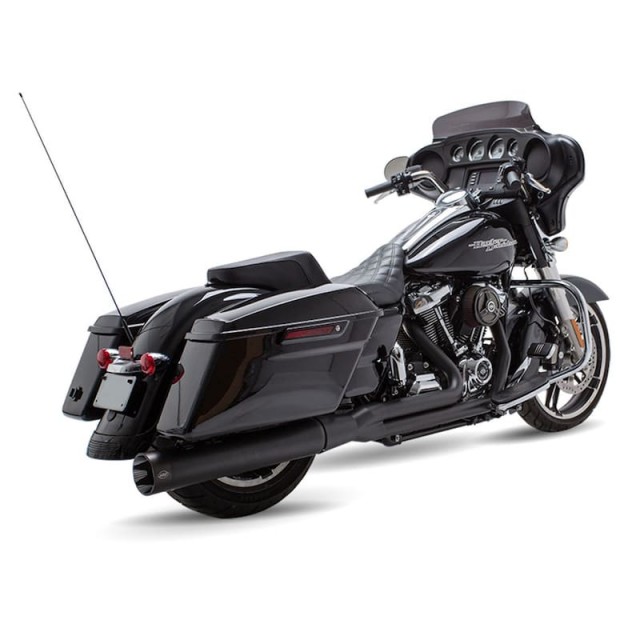 SCARICO S&S SIDEWINDER 2-IN-1 NERI HARLEY TOURING