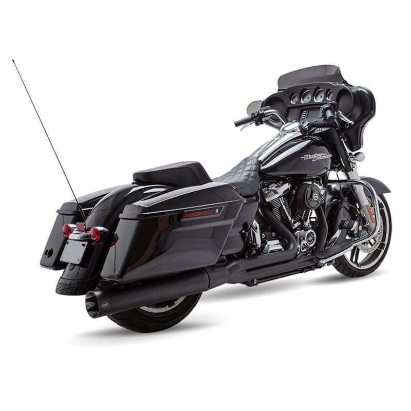 SCARICO S&S SIDEWINDER 2-IN-1 NERI HARLEY TOURING