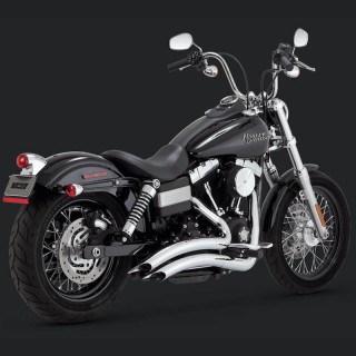SCARICHI VANCE HINES BIG RADIUS CROMO PER DYNA 06-17