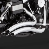 SCARICHI VANCE HINES BIG RADIUS CROMO PER DYNA 06-17 - DETTAGLIO