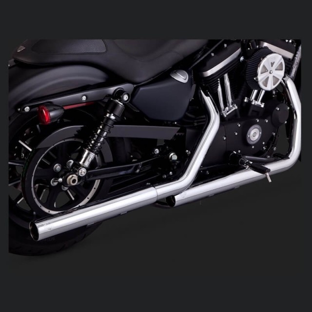 VANCE HINES STRAIGHTSHOTS HS SLIP-ON MUFFLERS HARLEY SPORTSTER XL 2014-2020