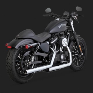 VANCE HINES STRAIGHTSHOTS HS SLIP-ON MUFFLERS HARLEY SPORTSTER XL 2014-2020